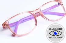 Focus On Eyewear Pembe 5-9 Yaş Mavi Işık Filtreli Çocuk Ekran Gözlüğü - Image 1