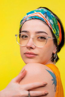 Focus On Eyewear Tokyo Crystal Şeffaf Mavi Işık Gözlüğü - Image 1