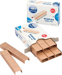Delta Bakır Zımba Teli 24/6 1000 lik 10 Paket - Image 1