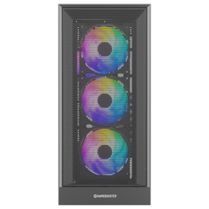 Gamebooster MYSTRAL ATX3.1 Mid Tower E-ATX ARGB Black Mesh Front 750W PSU 80+ Bronze