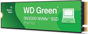 Western Digital GREEN SN3000 1TB NVMe M.2 2280 PCIe 4.0 Okuma 5000 MB/s Yazma 4200 MB/s