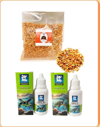 Miçiko 20GR Saf Gammarus + Kaplumbağa Bakım Seti