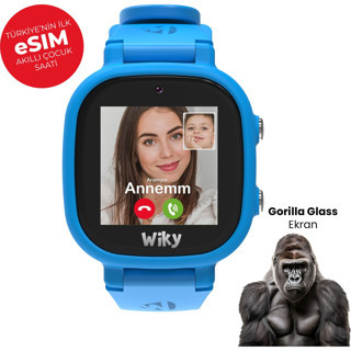 Wiky Watch 5E Mavi Akıllı Çocuk Saati
