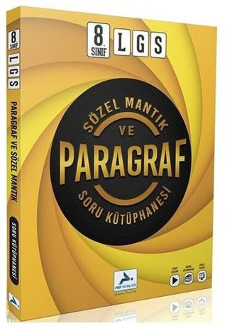 LGS 8. Sınıf Sözel Mantık ve Paragraf Soru Kütüphanesi - PRF Paraf Yayınları