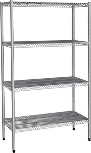 Empero EMP.T.2.36152-18-4 Tel Raf-4 katlı-inox 201-152x36x180 cm