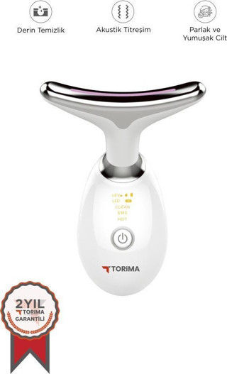 Torima ES-1081 Yüz Ve Boyun Kırşıklık Giderici Ems Güzellik Cihazı Gıdık,Sarkma,Kırışıklık Önleyici
