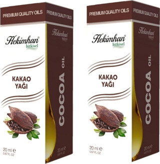 Hekimhan Bitkisel Kakao Yağı 20 Ml 2 Adet
