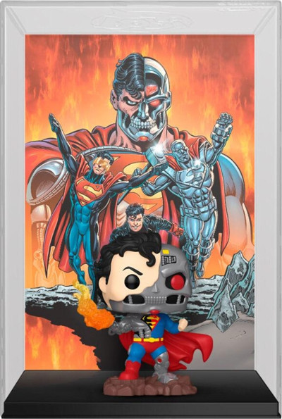 Funko Pop Comic Covers Dc - Cyborg Superman No:21