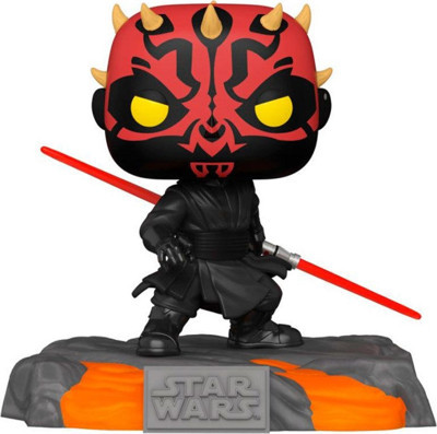 Funko Pop Deluxe Disney Star Wars - Red Saber Series Volume 1 Darth Maul Glows İn The Dark