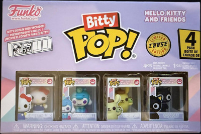 Funko Bitty Pop! Hello Kitty and Friends 4'lü Paket (Figür Boyu 2,25 cm)