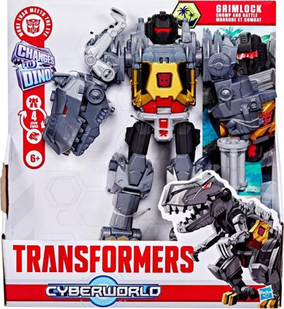 Transformers Cyberworld Grimlock Chomp And Battle Action Figure G0748