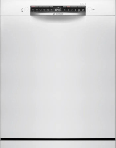 Bosch SMS4EKW63T Bulaşık Makinesi Solo Beyaz