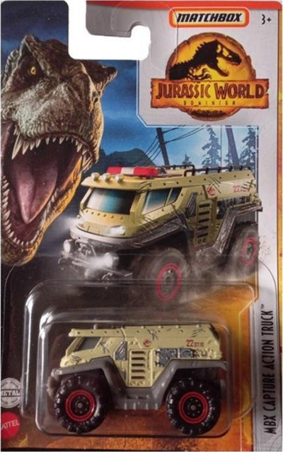 Matchbox Jurassic World Tekli Araçlar FMW90 HBG97 MBX Capture Action Truck