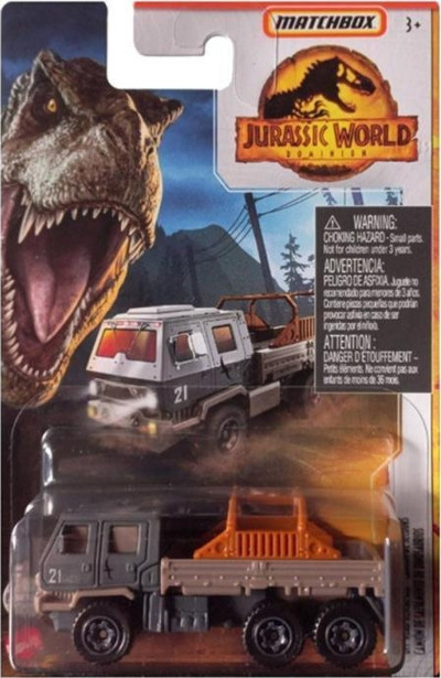 Matchbox Jurassic World Tekli Araçlar FMW90 HBH05 Off Road Rescue Rig