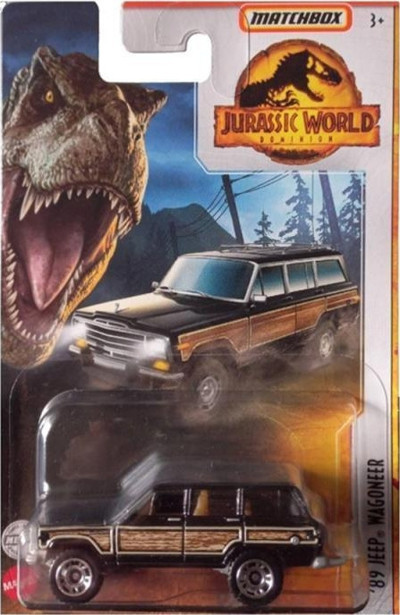 Matchbox Jurassic World Tekli Araçlar FMW90 HBH17 89 Jeep Wagoneer