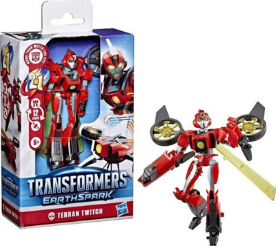 Transformers EarthSpark Terran Twitch Dönüşebilen Figür 12 Adım 6+ Yaş