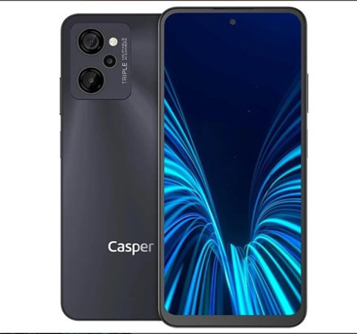 Casper Via M45 128 GB + 6GB RAM Manyetik Siyah Cep Telefonu (Casper Türkiye Garantili)