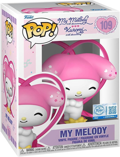 Funko Pop! Sanrio: My Melody 50Th Anniversary - My Melody - Amazon'A Özel - Koleksiyon Vinil Figür - Hediy