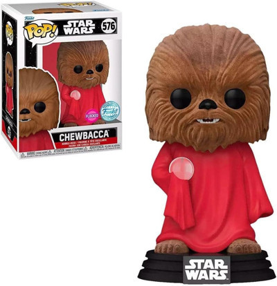 Funko Pop! Star Wars Chewbacca Life Day Flocked 576 Special Edition