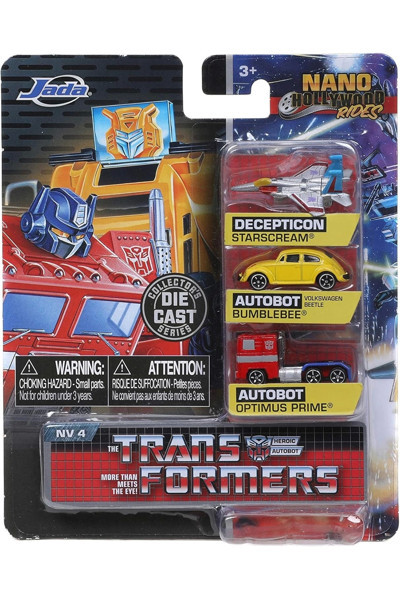 1/87 Hollywood Rides Nano 3-Pack NV-04 Transformers