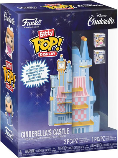 Funko Bitty Pop Display: Cinderella'S Castle, Oyuncak Figür