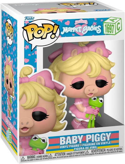 Funko Pop! Disney: Muppet Babies - Baby Piggy - Koleksiyon Vinil Figür - Hediye Fikri - Resmi Ürün -