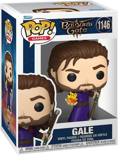 Funko Pop! Oyunları: Baldur'S Gate 3 - Gale - Nadir Kovalamaca Varyantı Için 1/6 Oranlar - Koleksiyo