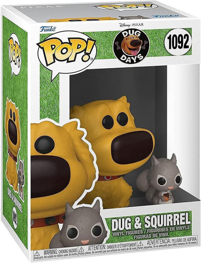Funko POP&Buddy: Dug Days- Dug w/Squirrel
