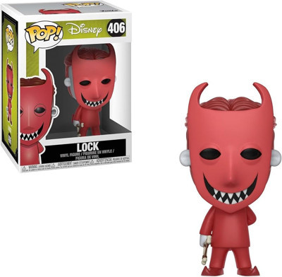 Funko POP Disney: NBX: Lock POP Vinyl Nightmare Before Christmas S4, Multi