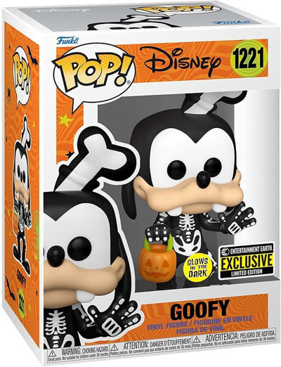 Funko Pop Disney: Goofy (Skeleton) Glows in the Dark - Special Edition