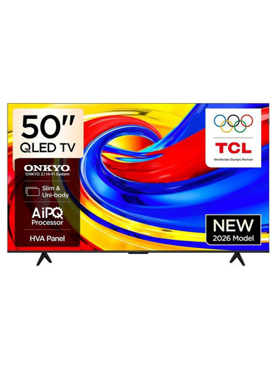 TCL 50P7L 50" 127 Ekran Uydu Alıcılı 4K Ultra HD Google Smart QLED TV
