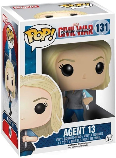 Funko POP Marvel: Captain America 3: Civil War Action Figure - Agent 13