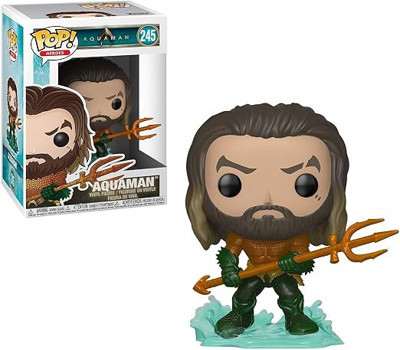Funko Pop Heroes Aquaman Arthur Curry In Hero Suit Figürü