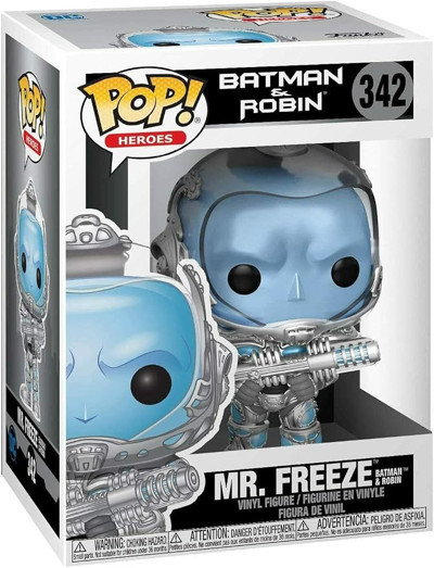Funko Pop Mr Freeze Pop Heroes: Batman and Robin Vinyl Figure