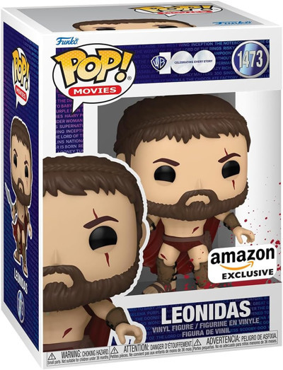 Funko Pop! Filmler: WB 100-300, Leonidas (Bloody), Amazon Exclusive
