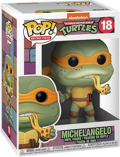 Funko POP! Vinil 1990-Michelangelo Teenage Mutant Ninja Kaplumbağalar