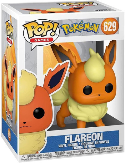 Funko pop 629 Oyunlar: Pokemon - Flareon Vinil Figür