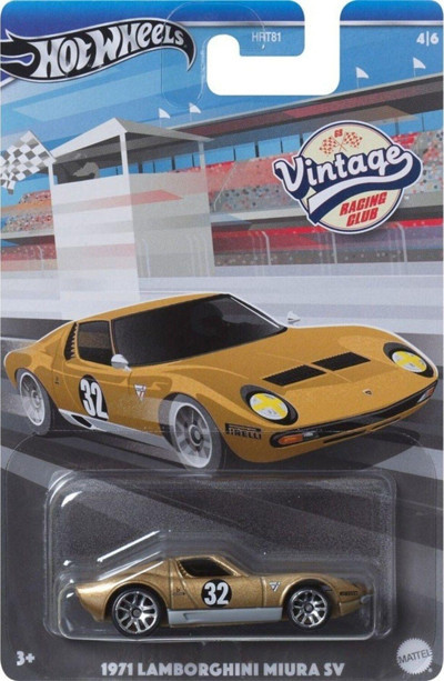 Hot Wheels Vintage Arabalar Özel Seri 1971 Lamborghını Mıura Sv Hrv03 - Hrt81