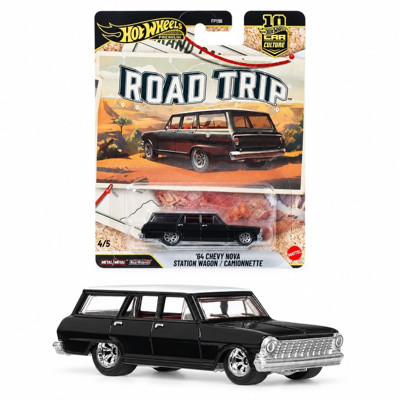 Hot Wheels Premium Car Culture 64 CHEVY NOVA STATION WAGON FPY86-JKF39