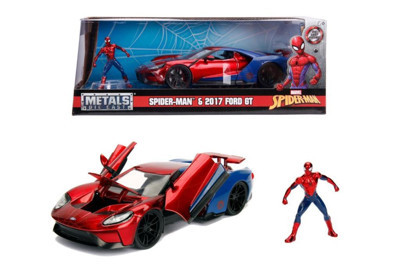 Jada Marvel Örümcek Adam Figürü 2017 ve Ford GT Model Aracı 9399725314R00