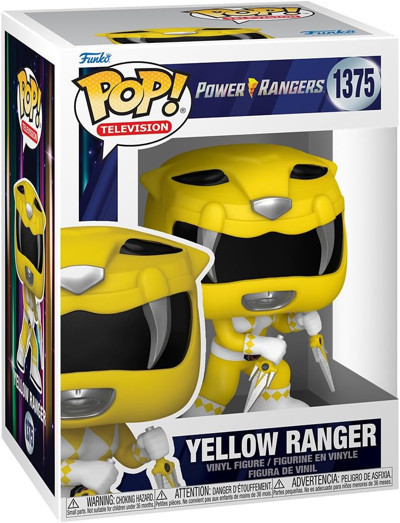 Funko Pop! Power Rangers 30th Anniversary Vinyl Figure Yellow Ranger