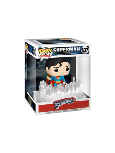 Funko Pop Dc Deluxe: Superman With Crystal (1978)