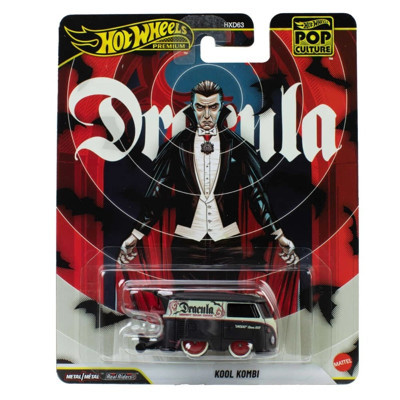 Hot Wheels Premium Pop Culture Dracula Kool Kombi 1:64 Metal Model Araba HXD63