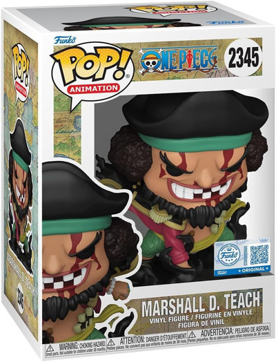 Funko POP! Animasyon: Tek Parça - Karasakal - Amazon'a Özel