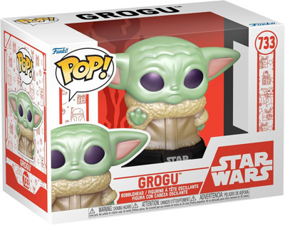 Funko Pop! Star Wars: Holiday - Grogu (The Child, Baby Yoda) ​ - Vinil Koleksiyon Figürü - Hediye