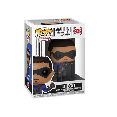 Funko-44511 POP TV: Şemsiye Akademisi-Diego Hargreeves Tahsil Şekil, çok renkli