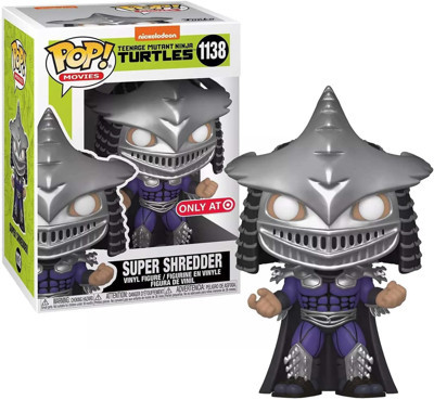 Funko POP! Filmler Genç Mutant Ninja Kaplumbağalar 1138 Ooze Süper Shredder Metalik Sırrı