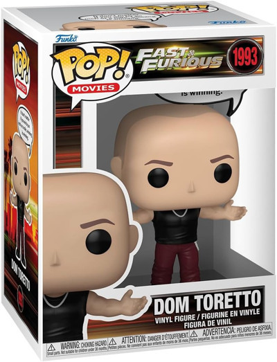 Funko Pop! Atasözü: Hızlı ve Öfkeli - Dom Toretto - Koleksiyonluk Vinil Figür - Hediye Fikri - Resmi
