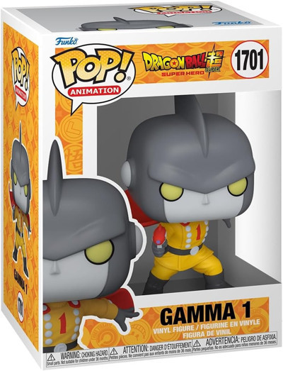 Funko pop animasyon: ejderha top süper: süper kahraman gama 2