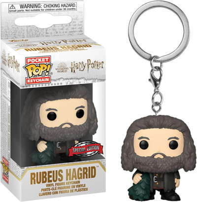 Funko Pop Figür Anahtarlık: Harry Potter - Holiday- Rubeus Hagrid